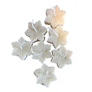Snowflake Tea Lights ❄️ 8/$15 ❄️